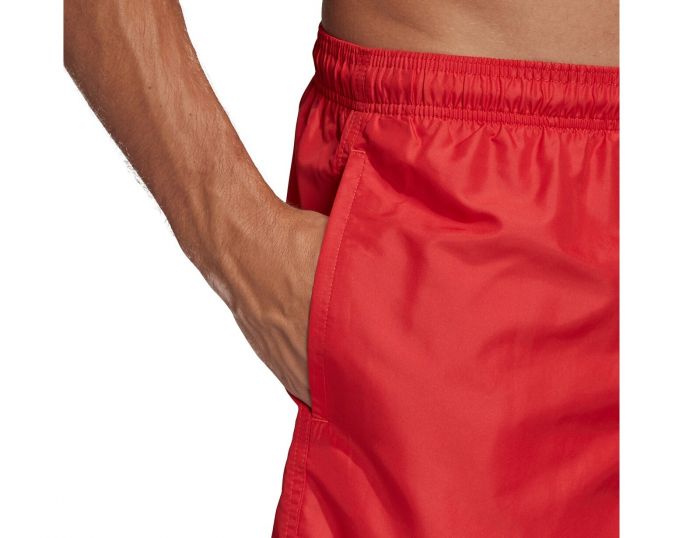 adidas Solid CLX Swim Shorts Roter Schwimmshort OE8739