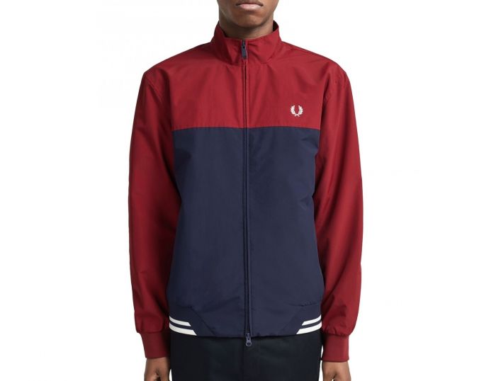 Fred Perry Colour Block Sports Jacket Jacke Fred Perry