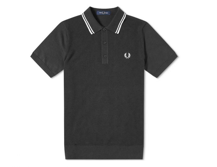Fred Perry Twin Tipped Knitted Shirt Poloshirt