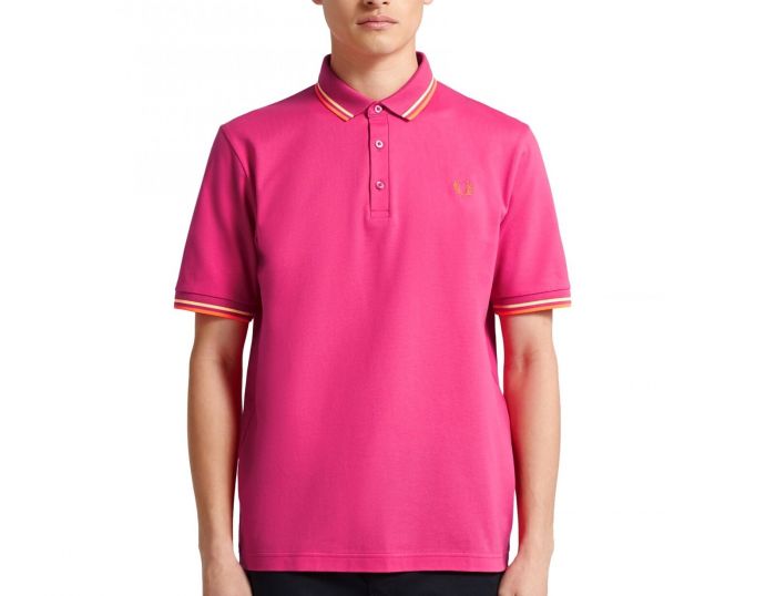 Fred Perry Made In Japan Pique Shirt Poloshirt Pink
