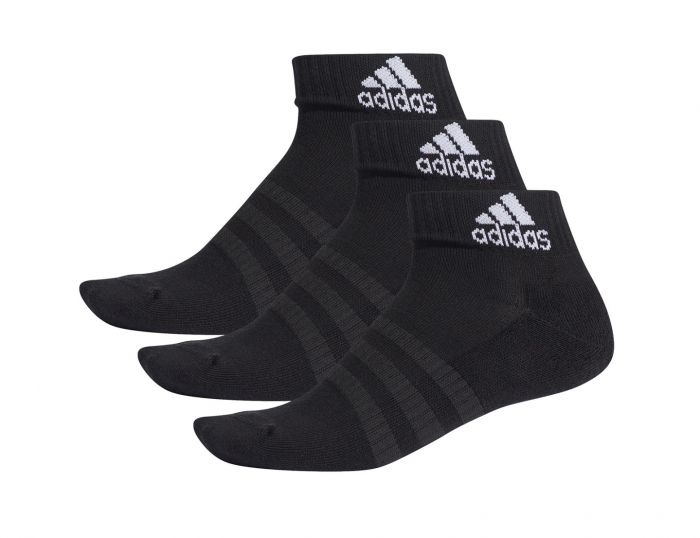 adidas Cushioned Ankle Sock 3P Zwarte Sokken