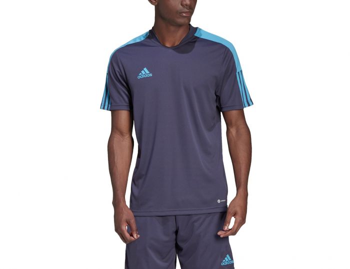 adidas Tiro Training Jersey Essentials Blauw Voetbalshirt