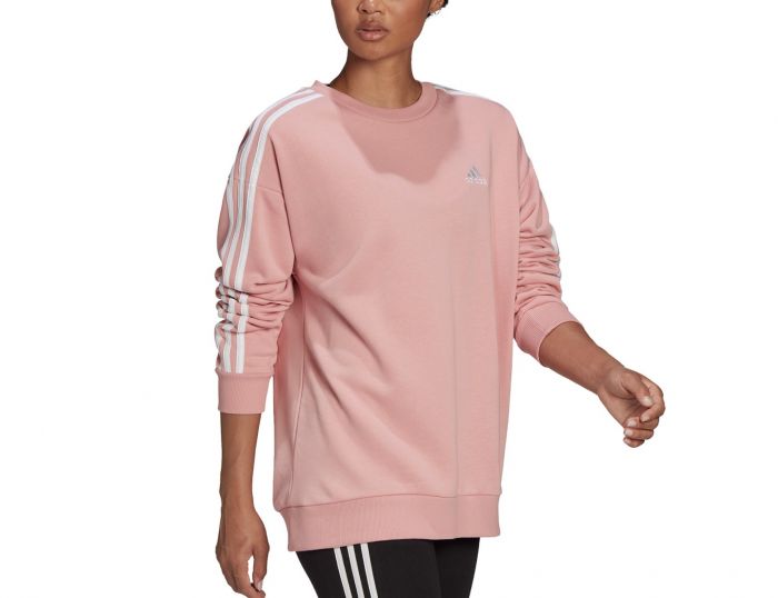 adidas Studio Lounge 3S Sweatshirt Roze Trui