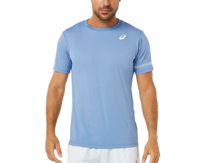 Asics Court Short Sleeve Tee Tennis T-Shirt Heren
