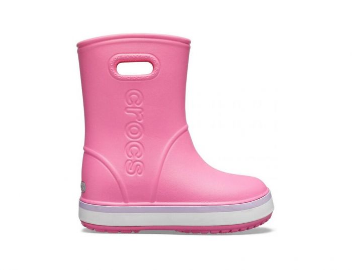Crocs Crocband Rain Boot Kids Pink Boots