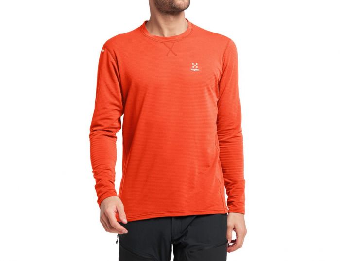 Haglöfs L.I.M Mid Round neck Thermoshirt Orange GN7676