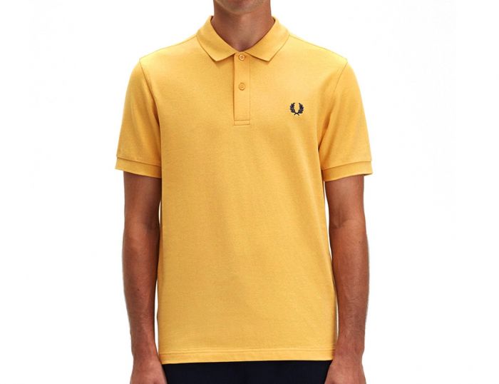 Fred perry polo discount geel