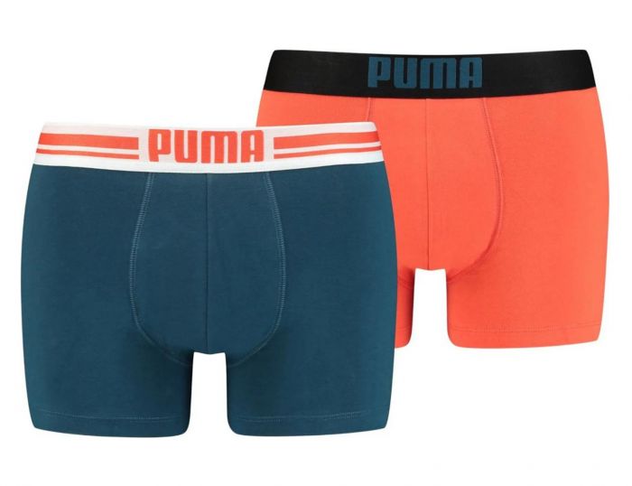 Puma Placed Logo Boxer 2p Boxer Shorts