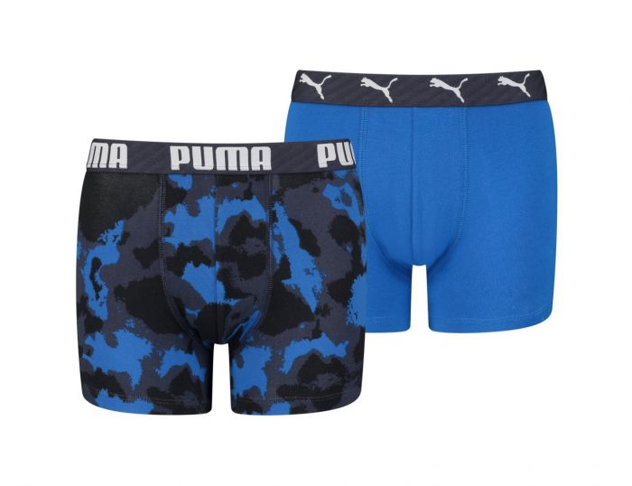 Puma Boys Camo Boxer 2p Ondergoed