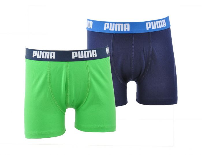 Puma Boys Basic Boxer 2 Pack Kids Ondergoed