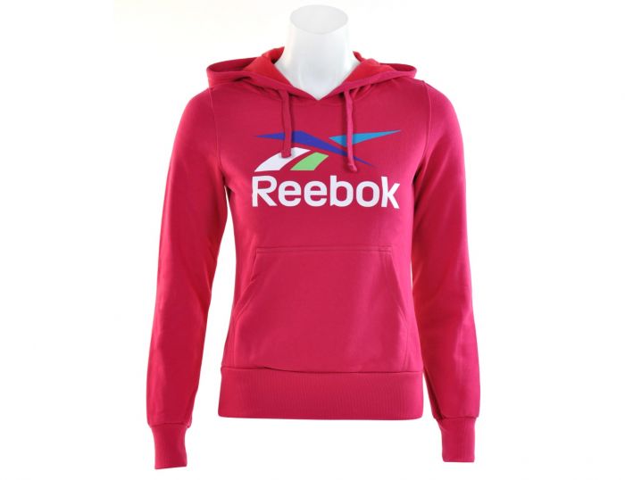Reebok Vector Logo Hood Damen Sweatshirt